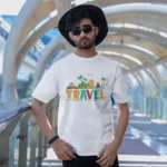 Travel With Graphic Regular T-Shirt – Wanderlust Edition