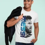 Messi Portrait Graphic Regular T-Shirt
