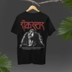 Legendary Musician Portrait Graphic T-Shirt – Oversize Fit